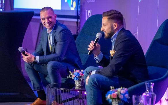 Marcin Walachowski OLX, Michał Sejwa OLX HR Biznes Szczecin 2023